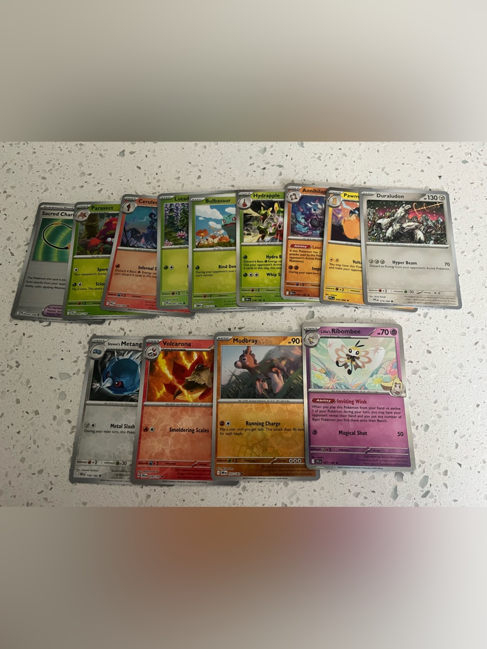 Pokémon 2025 cards collection lot of 13